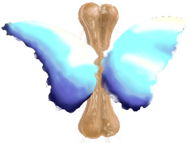 [Picture of a Bone, with Angel Wings]
