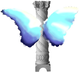 [Picture of a Column, with Angel Wings]