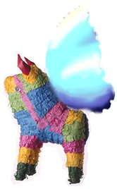 [Picture of a Pinata, with Angel Wings]